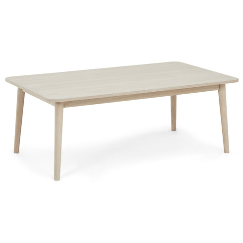 Rectangular Coffee Table Nyborg 125x70 - White Oil